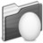 Egg Folder black Icon